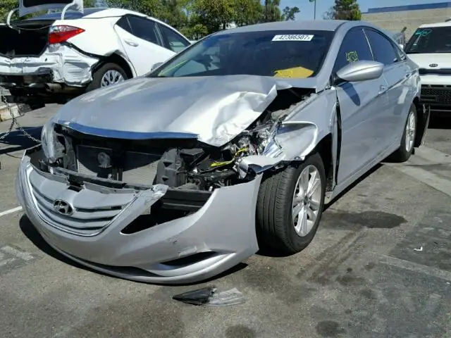 5NPEB4AC3BH279823 — 2011 Hyundai Sonata, фото 2 с аукциона Аукцион 09.01.2018, Передняя часть