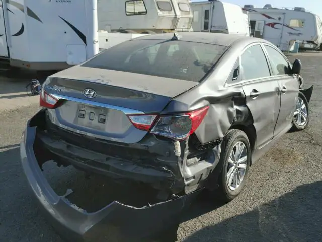 5NPEB4AC5EH904579 — 2014 Hyundai Sonata, фото 4 с аукциона Аукцион 26.01.2018, Передняя часть