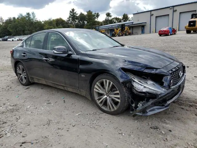JN1EV7AR9JM436968 — 2018 Infiniti Q50 LUXE, фото 4 с аукциона Аукцион 11.10.2023, Передняя часть