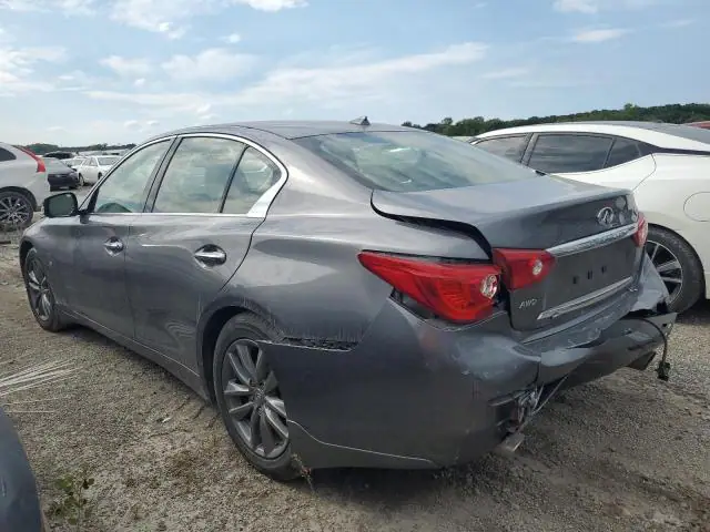 JN1BV7AR4EM685607 — 2014 Infiniti Q50, фото 2 с аукциона Аукцион 05.03.2026, Задняя часть