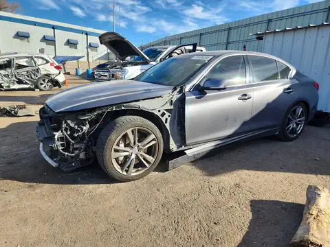 JN1AV7AP4EM690297 Infiniti Q50 2014 — повреждение Передняя часть, фото до ремонта
