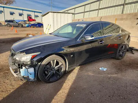 JN1BV7AR0FM411239 — 2015 Infiniti Q50, Задняя часть (Rear End), фото до ремонта