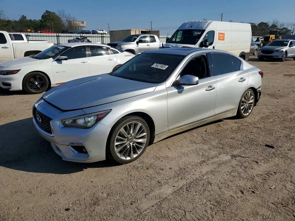 JN1EV7AP1KM513090 Infiniti Q50 2019 — повреждение Задняя часть, фото до ремонта