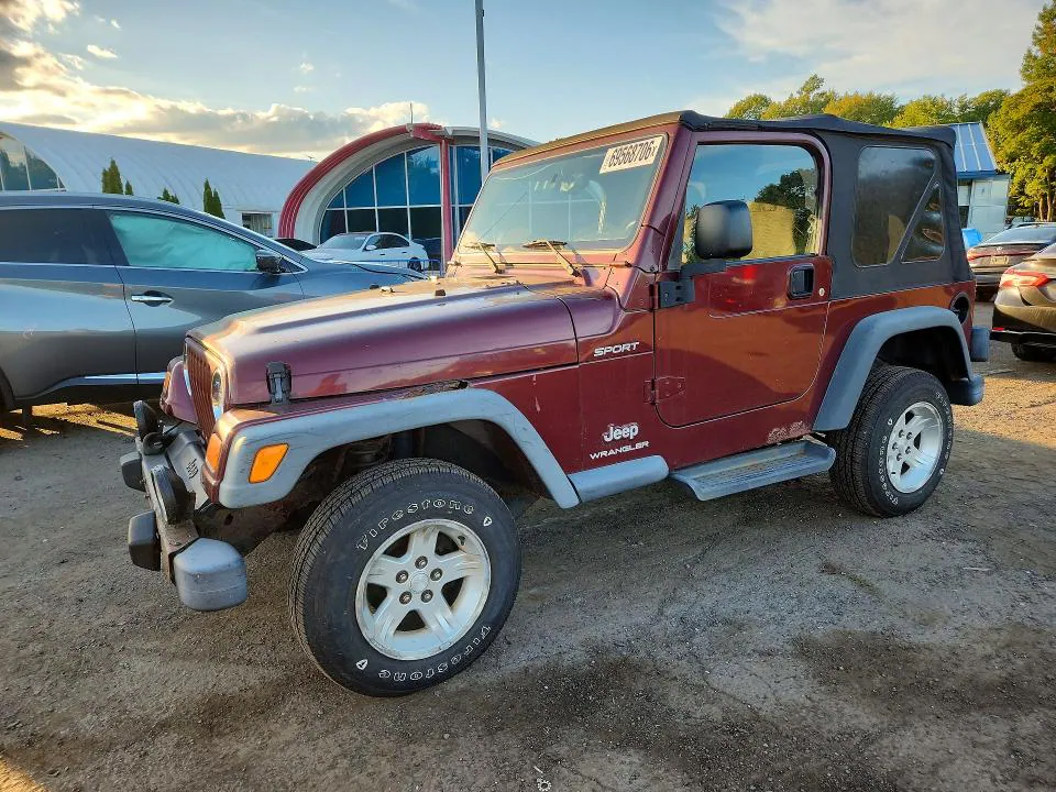 2004 JEEP WRANGLER / TJ VIN 1J4FA49S24P712522 фото 1