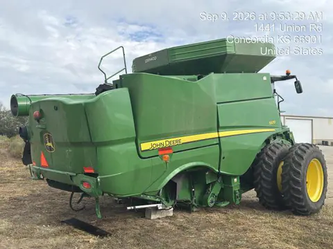 1H0S670SCH0795211 — 2017 John Deer Industrial Equipment, Задняя часть (Rear End), фото до ремонта