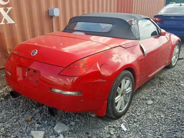 JN1BZ36A89M550409 — 2009 Nissan 350Z, фото 4 с аукциона Аукцион 20.08.2019, Боковая часть