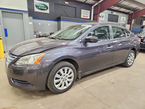 3N1AB7AP2FL695440 — 2015 Nissan Sentra, Передняя часть (Front End), фото до ремонта