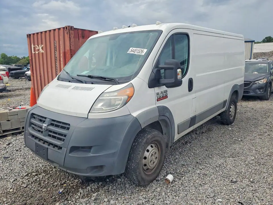 3C6TRVAGXGE105228 RAM Promaster 1500 2016 — повреждение Боковая часть, фото до ремонта