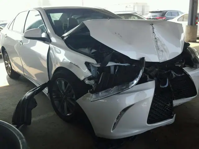 4T1BF1FK2HU330891 — 2017 Toyota Camry, Передняя часть (Front End), фото до ремонта