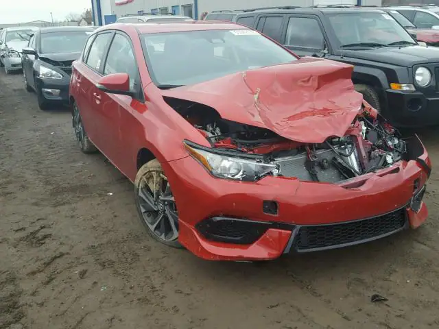 JTNKARJE5HJ540255 — 2017 Toyota Corolla IM, Передняя часть (Front End), фото до ремонта