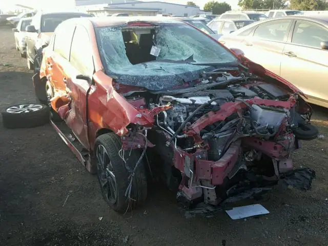 JTNKARJE7HJ542332 — 2017 Toyota Corolla IM, Передняя часть (Front End), фото до ремонта