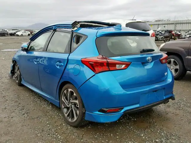 JTNKARJE7HJ549720 — 2017 Toyota Corolla IM, фото 3 с аукциона Аукцион 28.01.2019, Опрокидывание