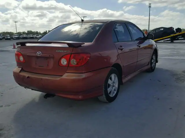 1NXBR32E47Z861625 — 2007 Toyota Corolla, фото 4 с аукциона Аукцион 18.12.2017, Задняя часть
