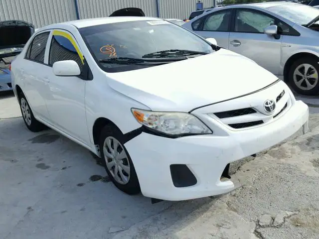JTDBU4EE8C9177498 — 2012 Toyota Corolla, Передняя часть (Front End), фото до ремонта