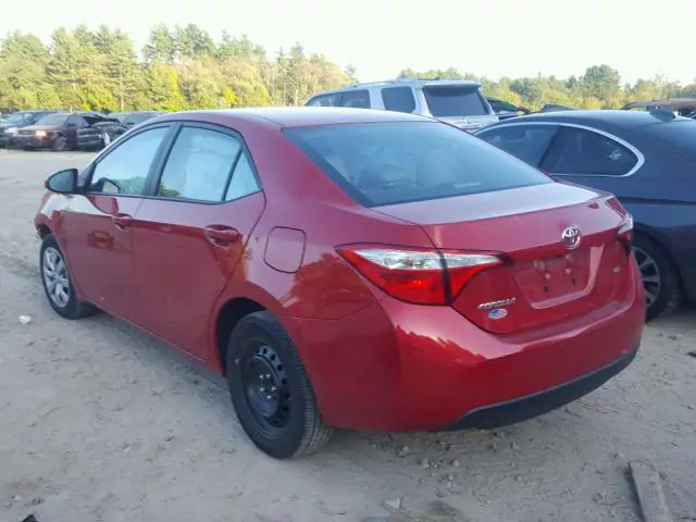 2T1BURHE2FC397677 — 2015 Toyota Corolla, фото 3 с аукциона Аукцион 18.12.2017, Передняя часть
