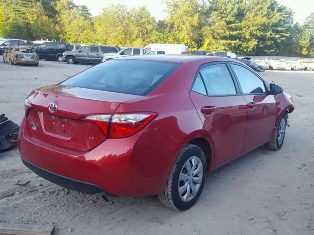 2T1BURHE2FC397677 — 2015 Toyota Corolla, фото 4 с аукциона Аукцион 18.12.2017, Передняя часть