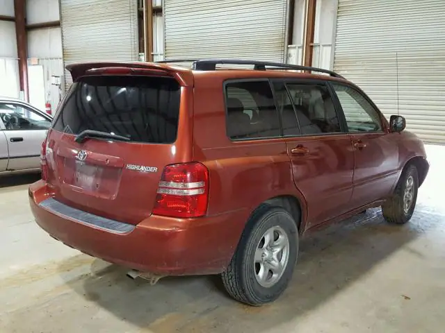 JTEGD21A830050036 — 2003 Toyota Highlander, фото 4 с аукциона Аукцион 18.12.2017, Передняя часть