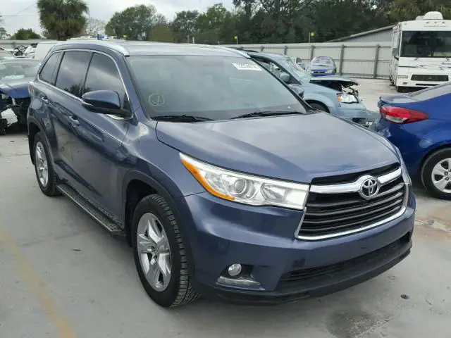 5TDYKRFH2FS042335 — 2015 Toyota Highlander, Подтопление (Water/Flood), фото до ремонта