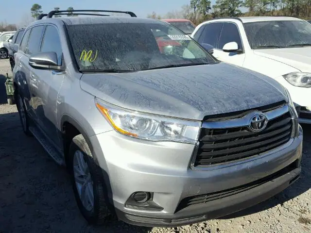 5TDZKRFH2GS146068 Toyota Highlander 2016 — повреждение Подтопление, фото до ремонта