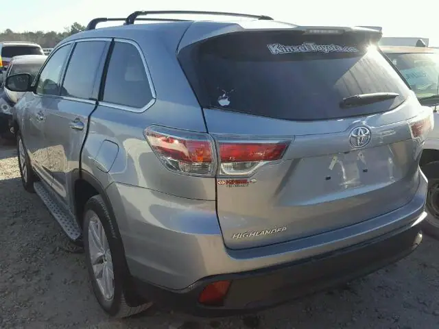 5TDZKRFH2GS146068 — 2016 Toyota Highlander, фото 3 с аукциона Аукцион 19.01.2018, Подтопление
