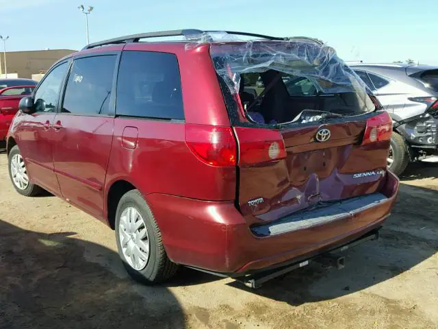 5TDZA23C46S554279 — 2006 Toyota Sienna, фото 3 с аукциона Аукцион 11.05.2018, Задняя часть