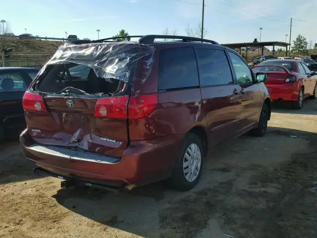 5TDZA23C46S554279 — 2006 Toyota Sienna, фото 4 с аукциона Аукцион 11.05.2018, Задняя часть