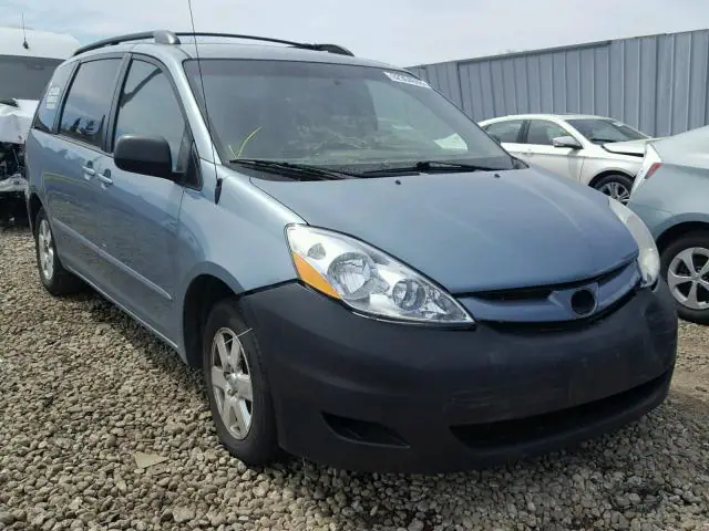 5TDZK23C68S179396 — 2008 Toyota Sienna, Механические повреждения (Mechanical), фото до ремонта
