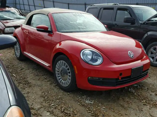 3VW5P7AT8DM800855 — 2013 Volkswagen Beetle, Задняя часть (Rear End), фото до ремонта