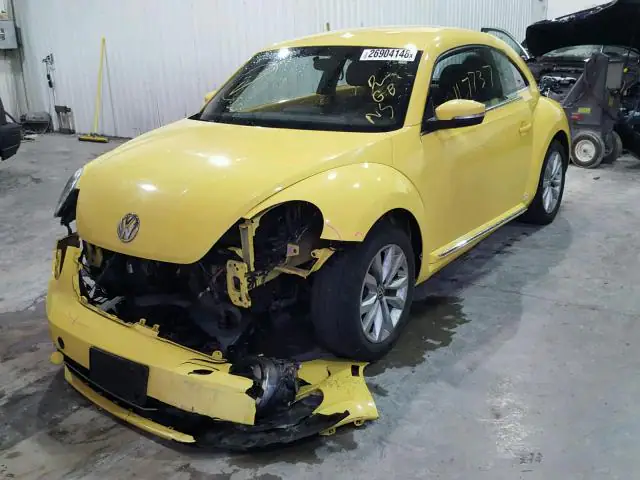 3VWJL7AT4EM608358 — 2014 Volkswagen Beetle, фото 2 с аукциона Аукцион 27.04.2018, Передняя часть