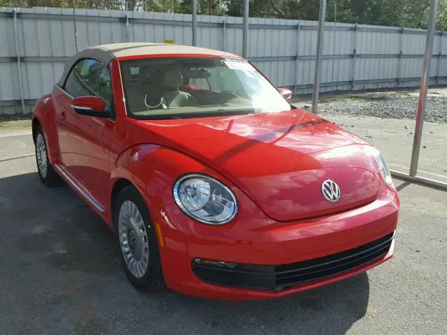 3VW507ATXEM809837 — 2014 Volkswagen Beetle, Задняя часть (Rear End), фото до ремонта