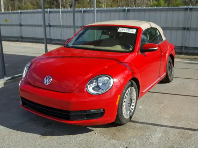 3VW507ATXEM809837 — 2014 Volkswagen Beetle, фото 2 с аукциона Аукцион 30.04.2018, Задняя часть