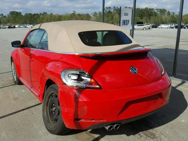 3VW507ATXEM809837 — 2014 Volkswagen Beetle, фото 3 с аукциона Аукцион 30.04.2018, Задняя часть