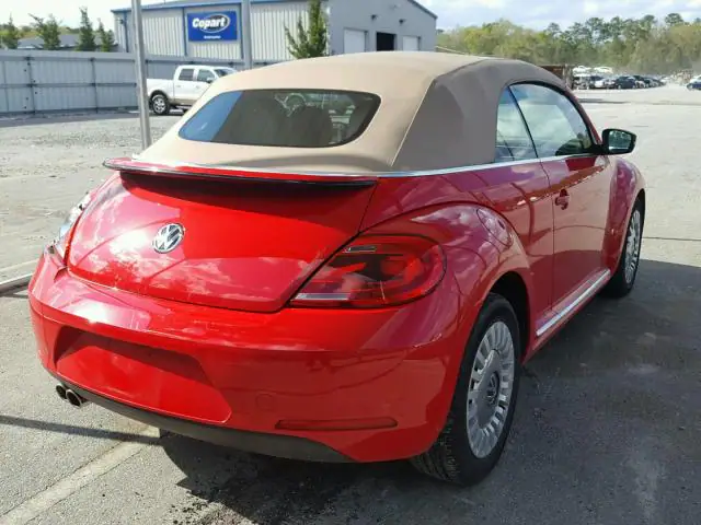 3VW507ATXEM809837 — 2014 Volkswagen Beetle, фото 4 с аукциона Аукцион 30.04.2018, Задняя часть