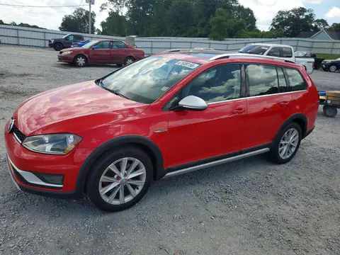3VWH17AU4HM525854 — 2017 Volkswagen GOLF Alltrack, Задняя часть (Rear End), фото до ремонта