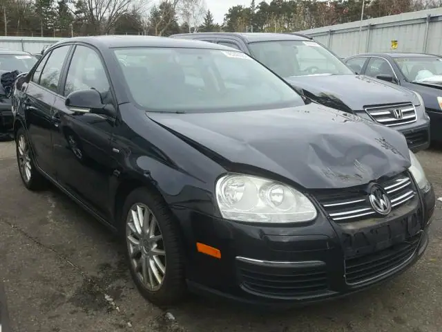 3VWRJ71K89M022347 — 2009 Volkswagen Jetta, Передняя часть (Front End), фото до ремонта