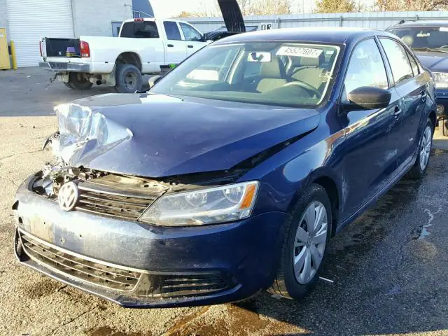 3VW1K7AJ9BM070205 — 2011 Volkswagen Jetta, фото 2 с аукциона Аукцион 06.02.2018, Передняя часть