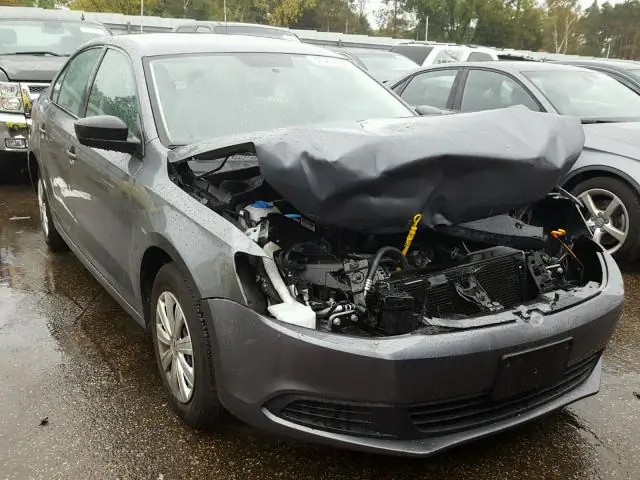 3VW2K7AJ9EM306473 Volkswagen Jetta 2014 — повреждение Передняя часть, фото до ремонта