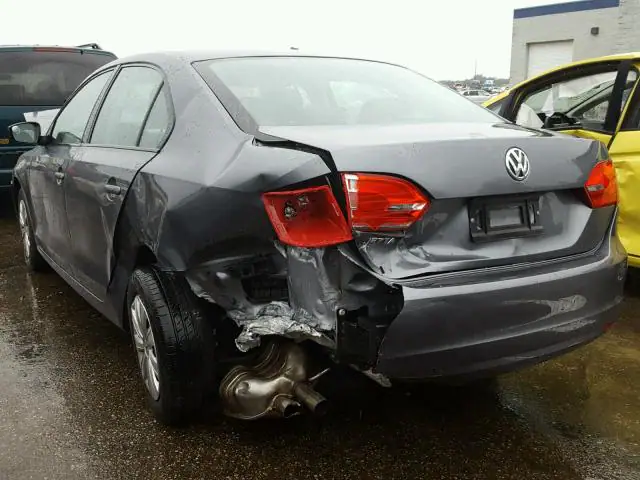 3VW2K7AJ9EM306473 — 2014 Volkswagen Jetta, фото 3 с аукциона Аукцион 13.02.2018, Передняя часть