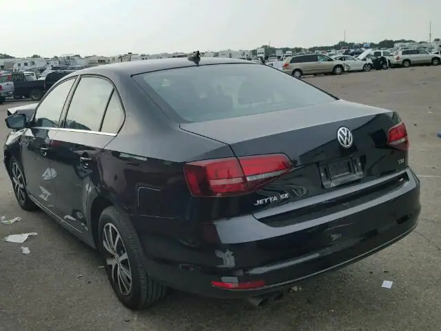 3VWB67AJ6HM248122 — 2017 Volkswagen Jetta, фото 3 с аукциона Аукцион 06.02.2018, Передняя часть